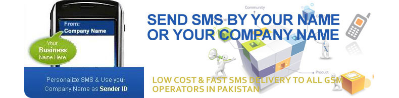 Branded SMS Pakistan